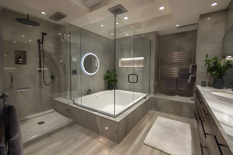 Elegant Bathtub Area